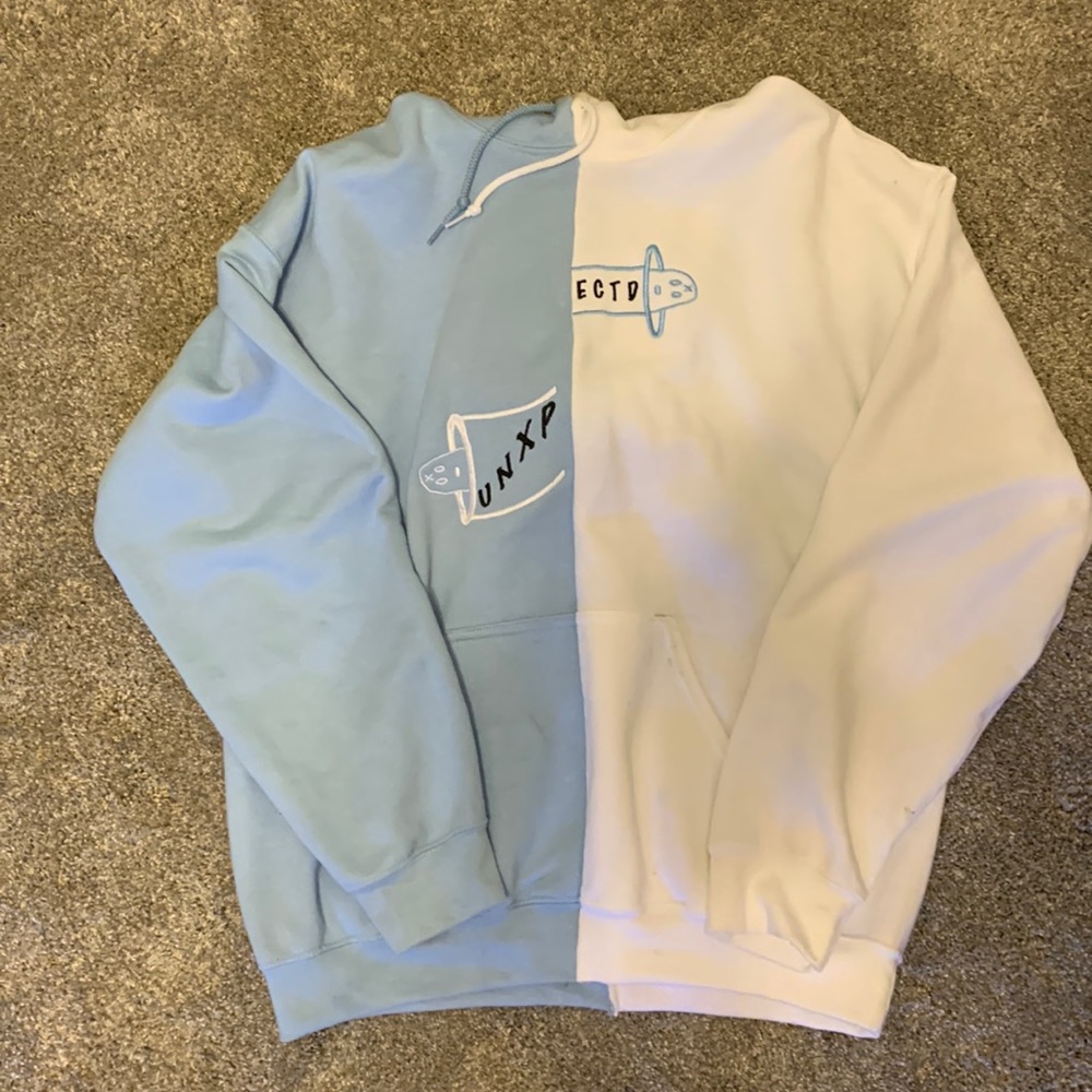 Unxpectd Split Hoodie